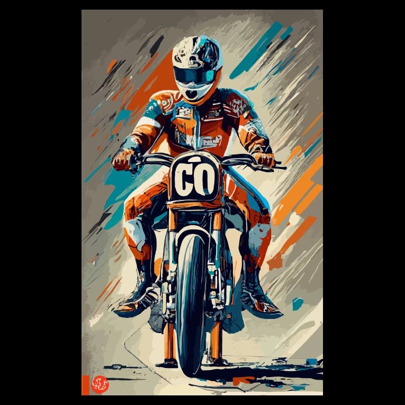 racing motorcycle