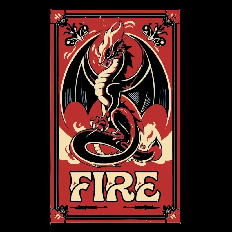Dragon and Fire