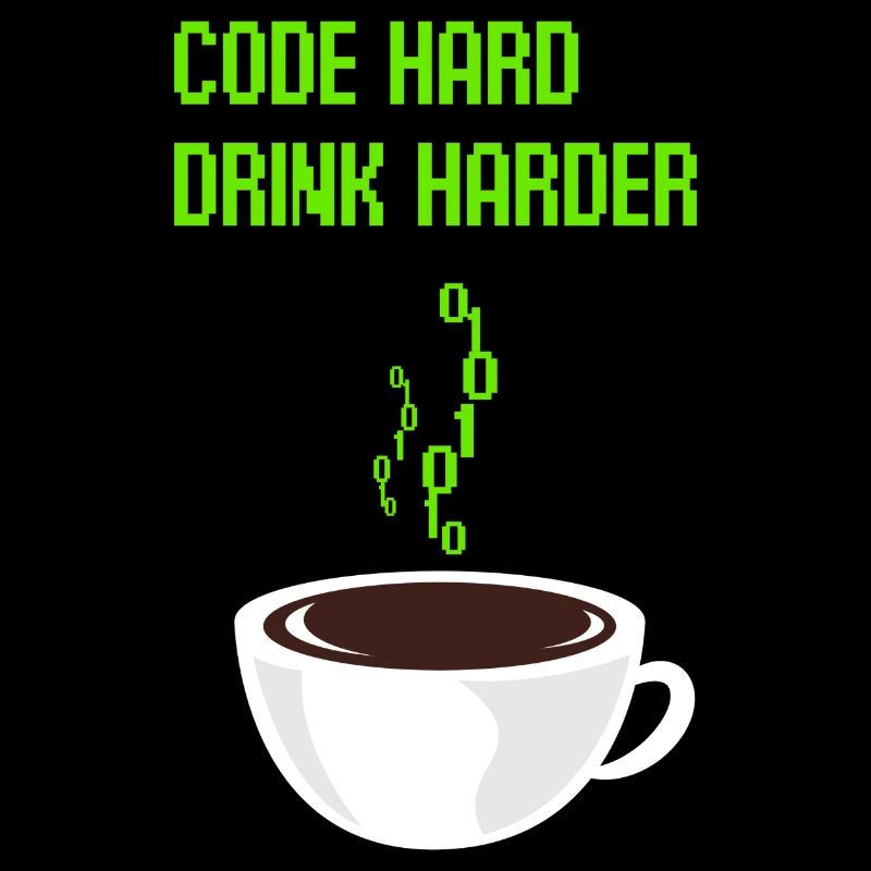 code hard drink harder