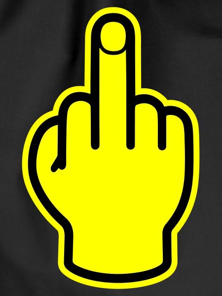 Middle Finger Hand Provocative