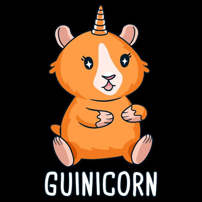Cochon d’Inde comme licorne Gunicorn Cochon d’Inde