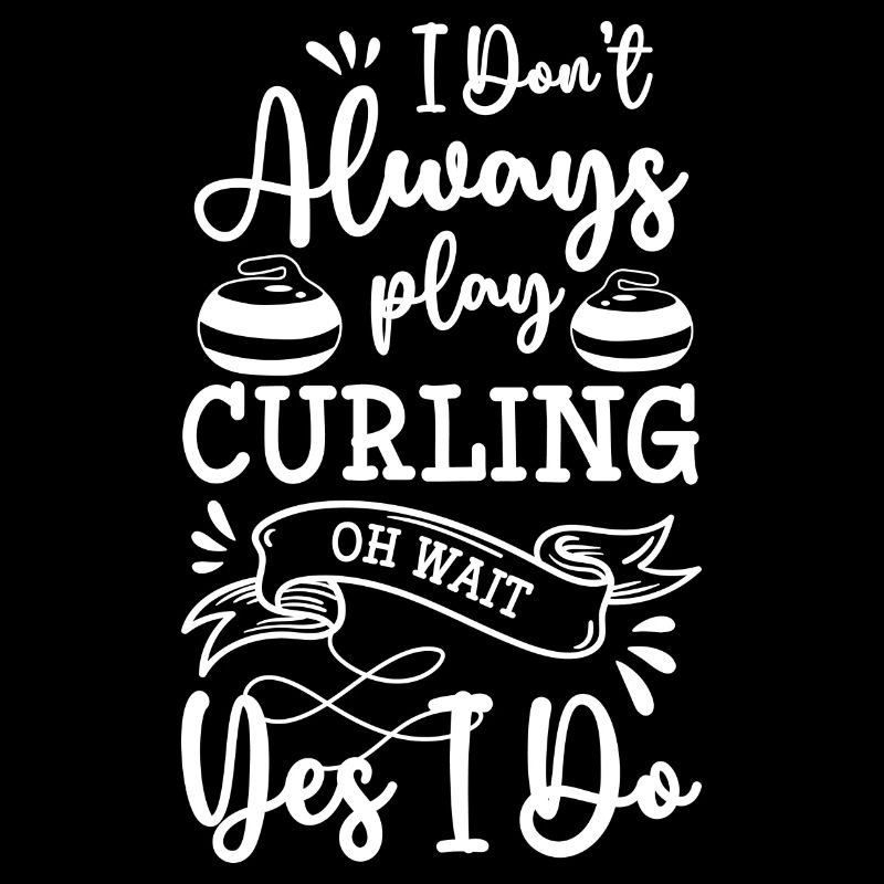 Piste de curling Équipe des joueurs de curling