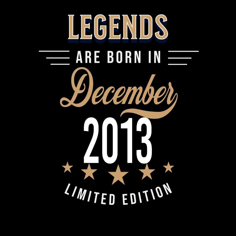 Legends werden im Dezember 2013 geboren