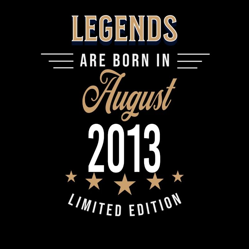 Legends werden im August 2013 geboren