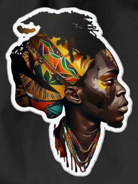 Black African man