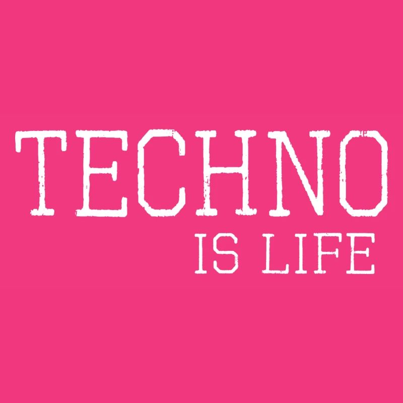 Techno ist Leben