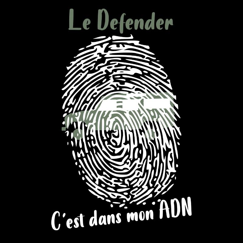 Le Defender c'est dans mon ADN, humour, cadeau