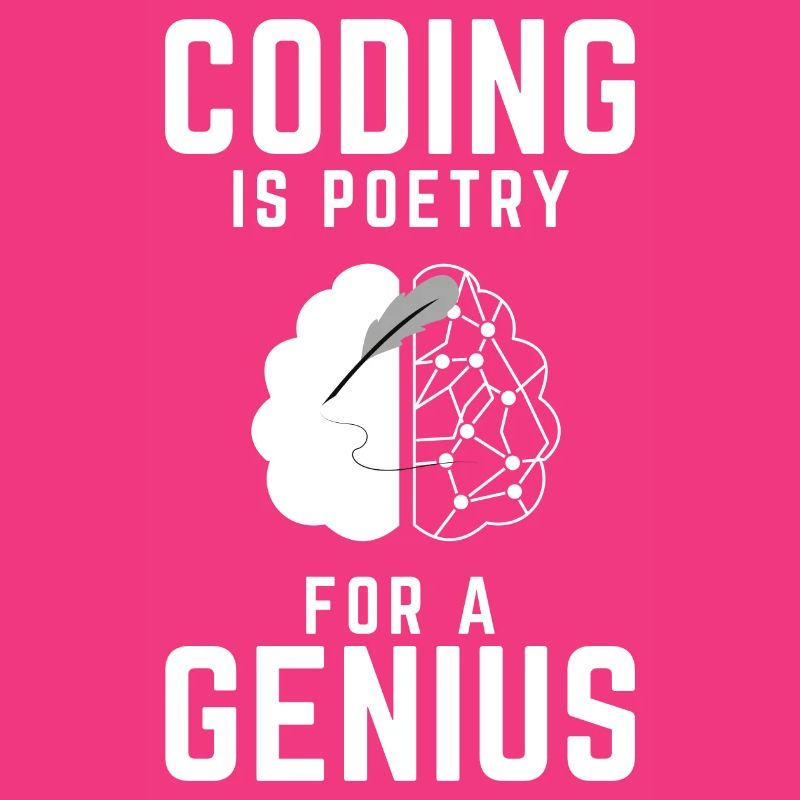 Coding is poetry for a genius Programmer Shirt