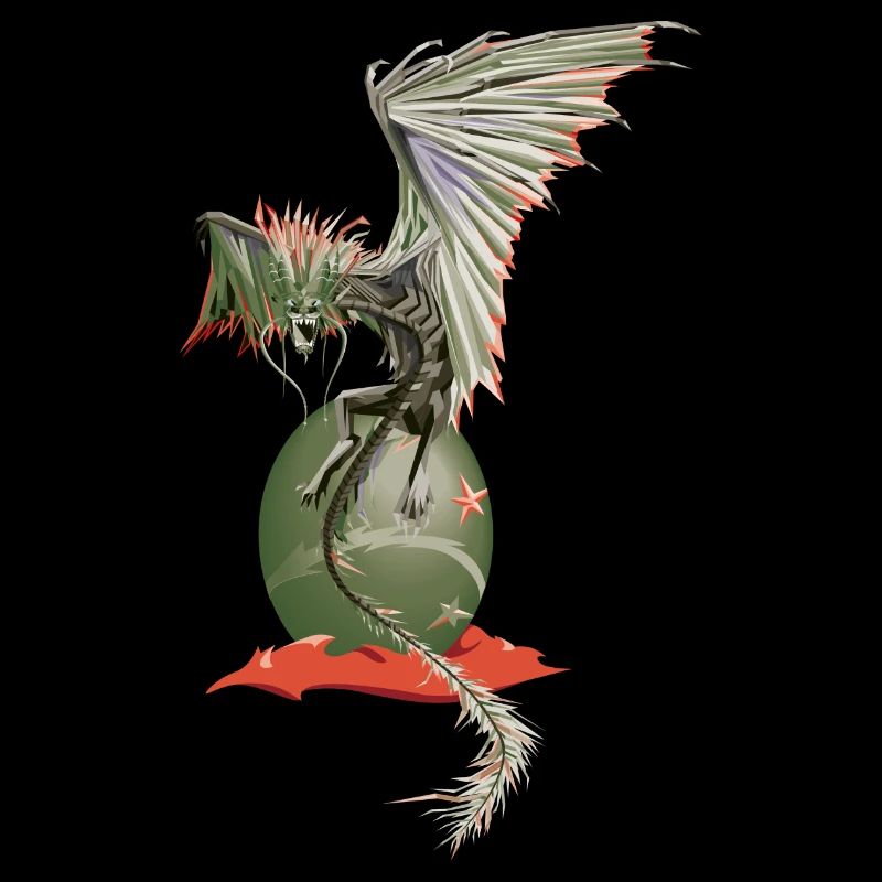 angry Dragon egg