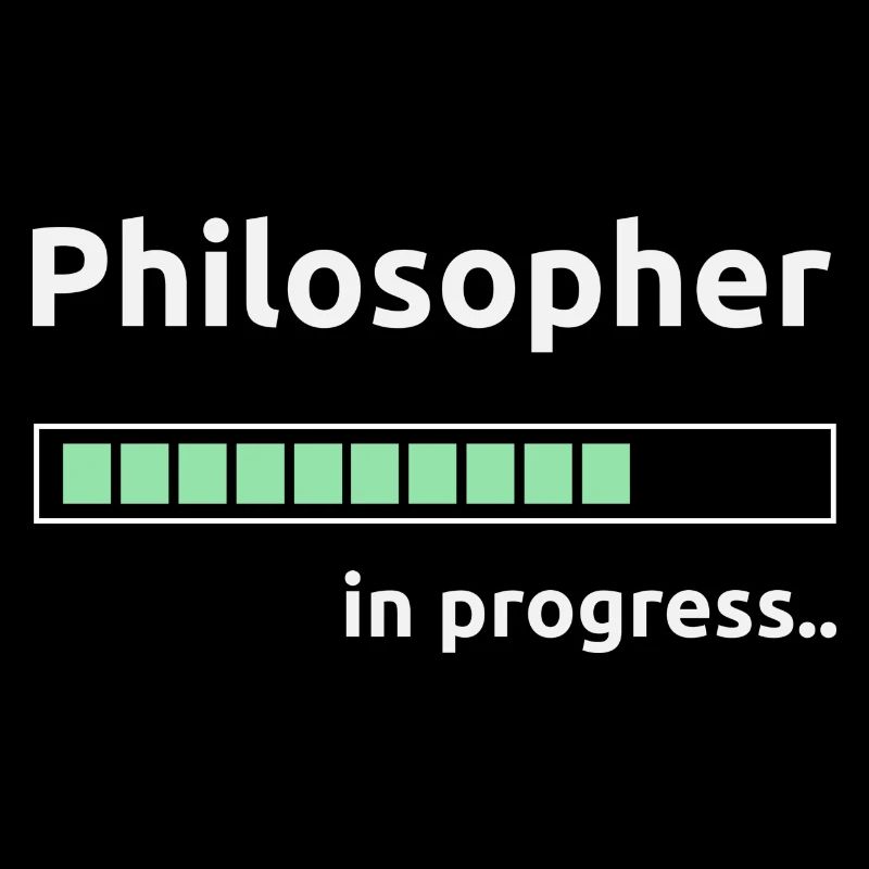 Philosoph in Arbeit