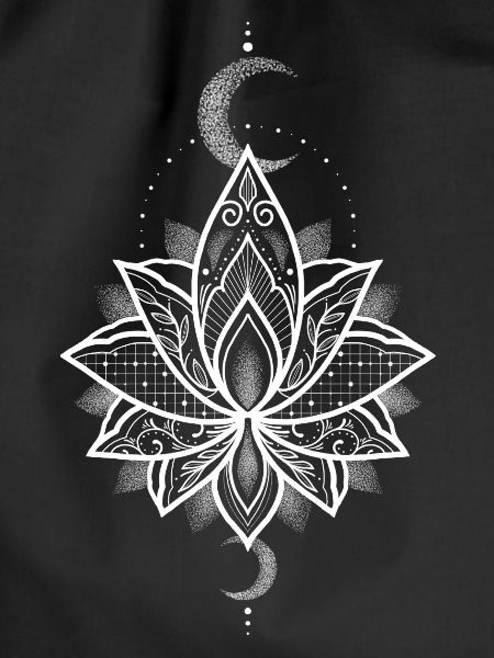 MANDALALOTUS white