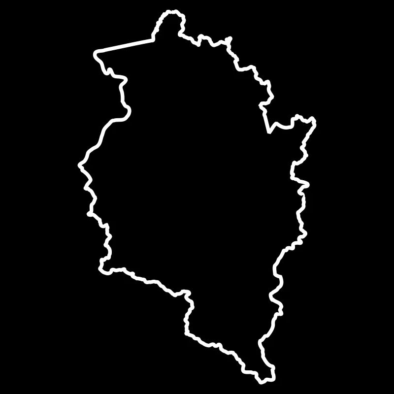 Vorarlberg outline white