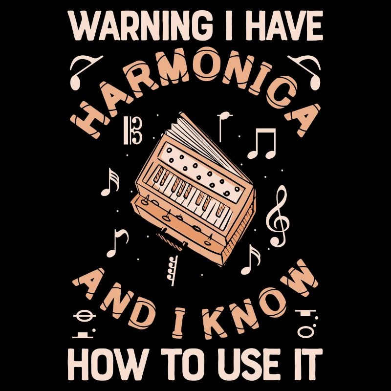 I Have A Harmonica Funny Harmonica Player