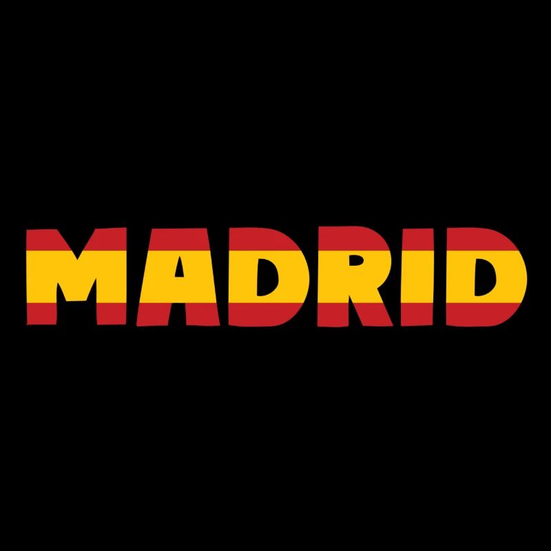 Madrid Spanish Flag