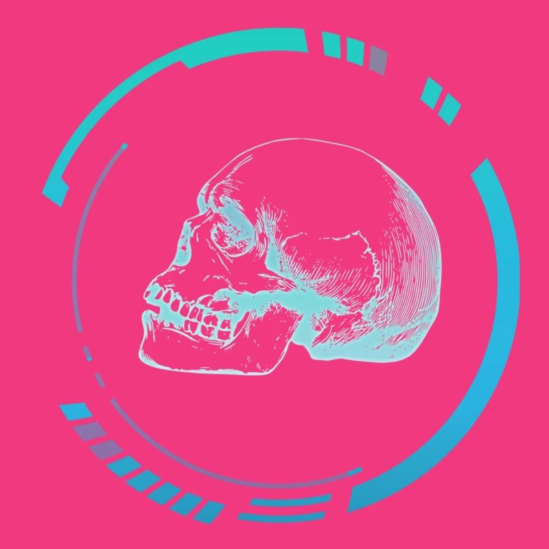 Human head X-ray image