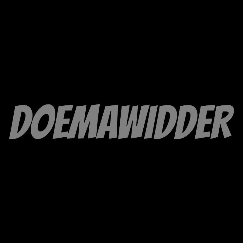 DOEMAWIDDER – Chemise de conseil sarcastique d’Anvers