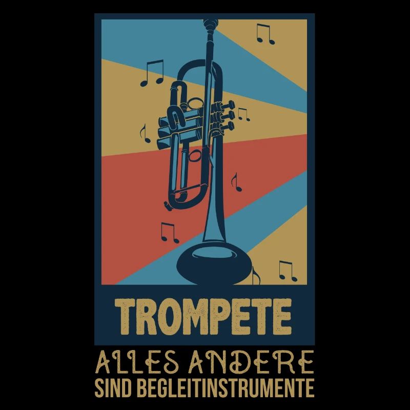 Trompeter Geschenkidee Blasmusiker Trompete