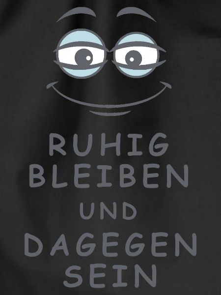 Dagegen sein