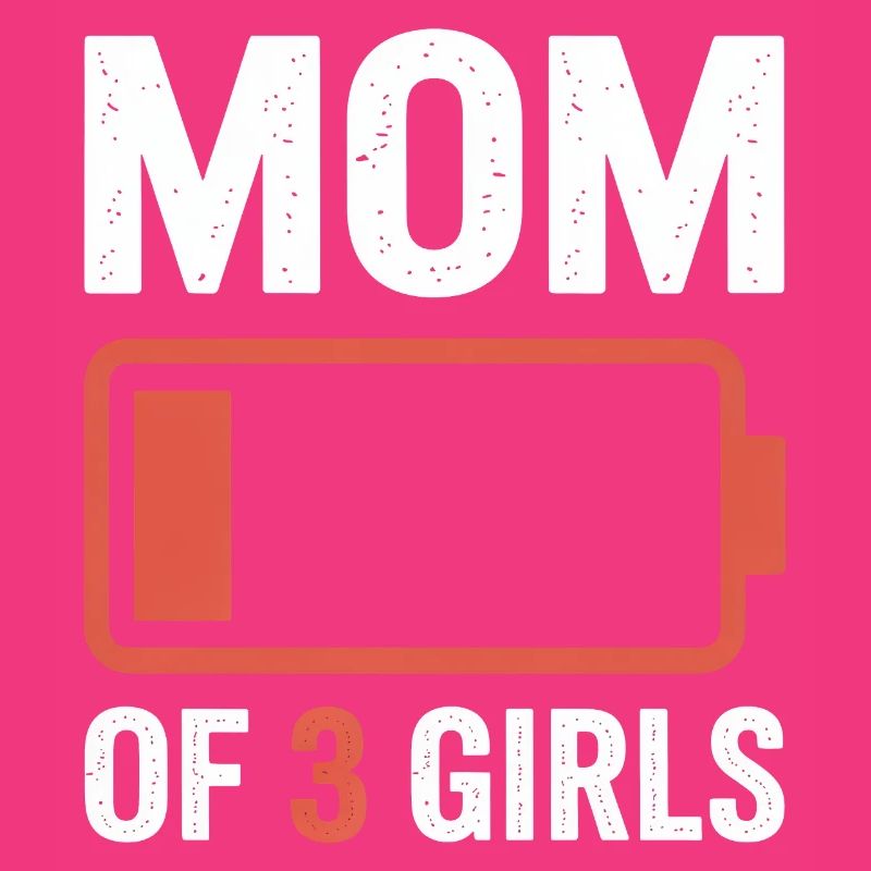 Mutter von 3 Mädchen Batterie-Tee