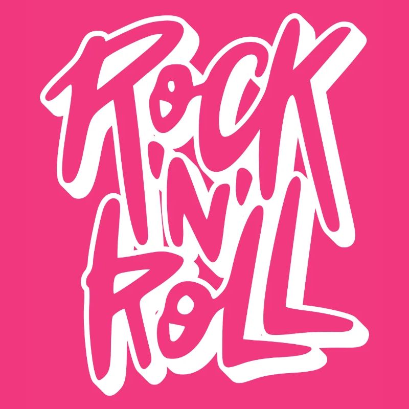 Rock 'n' Roll Graffiti-Text