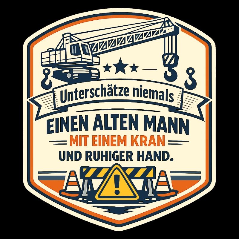 Kranmeister Alter Mann Patch