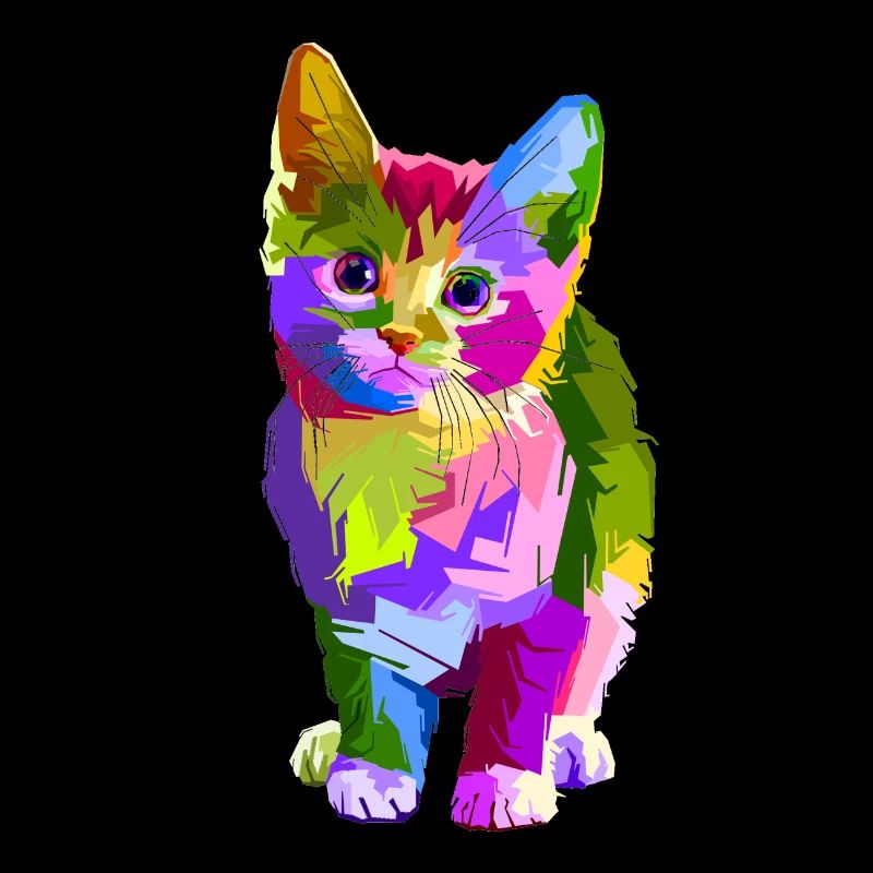 Bunte Katze
