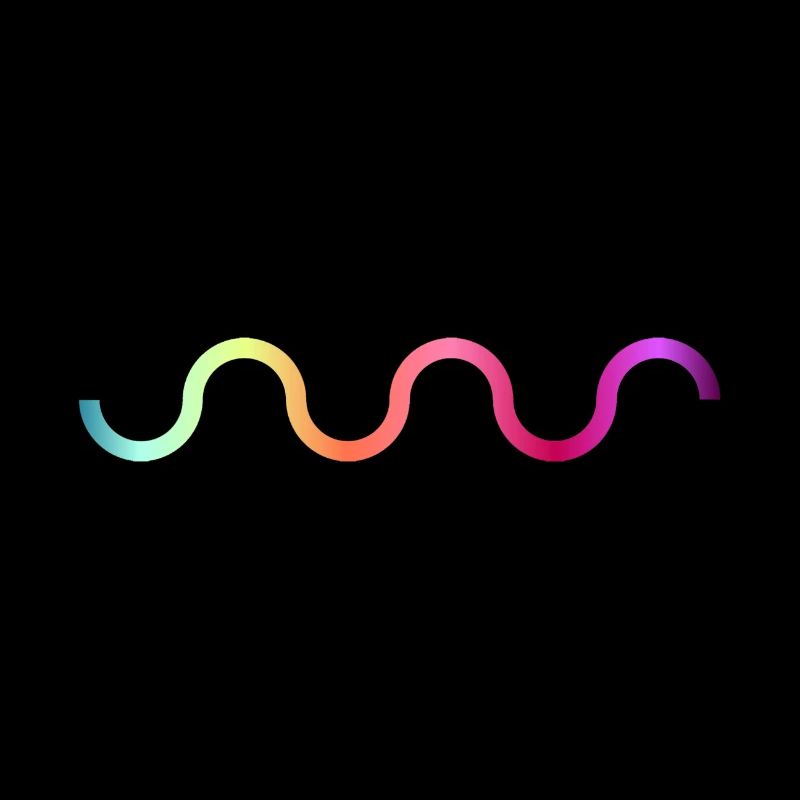 coloured wave