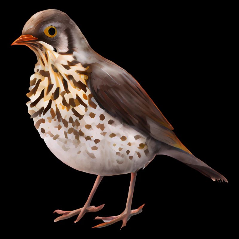 Thrush bird