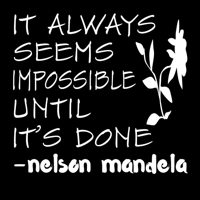IT ALWAYS POSSIBLE! Quote gift