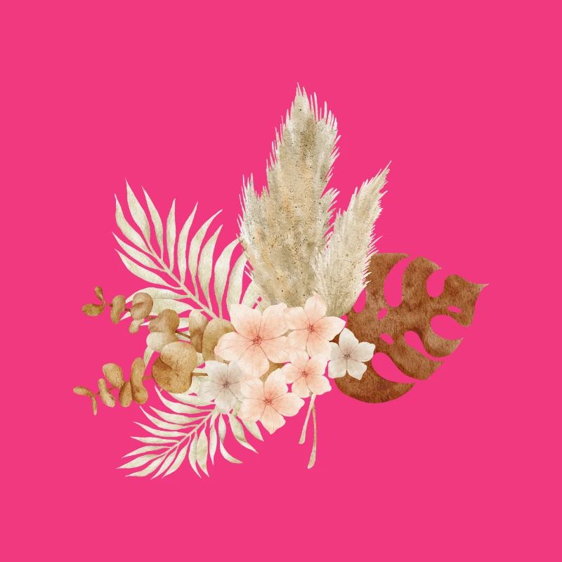 Boho -Blumen