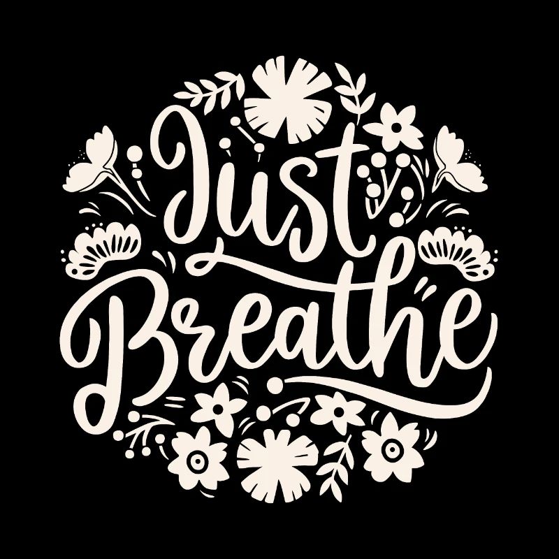 Breathing reminder calming anxiety
