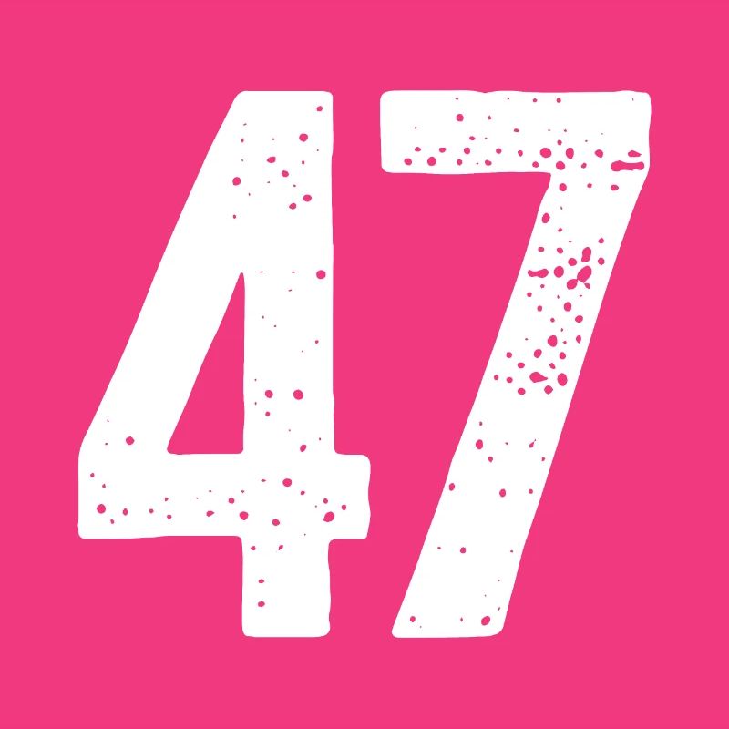 47 Numéros Blanc