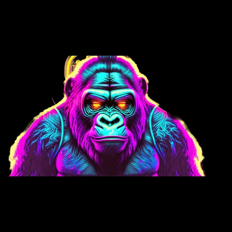 neon gorilla 1
