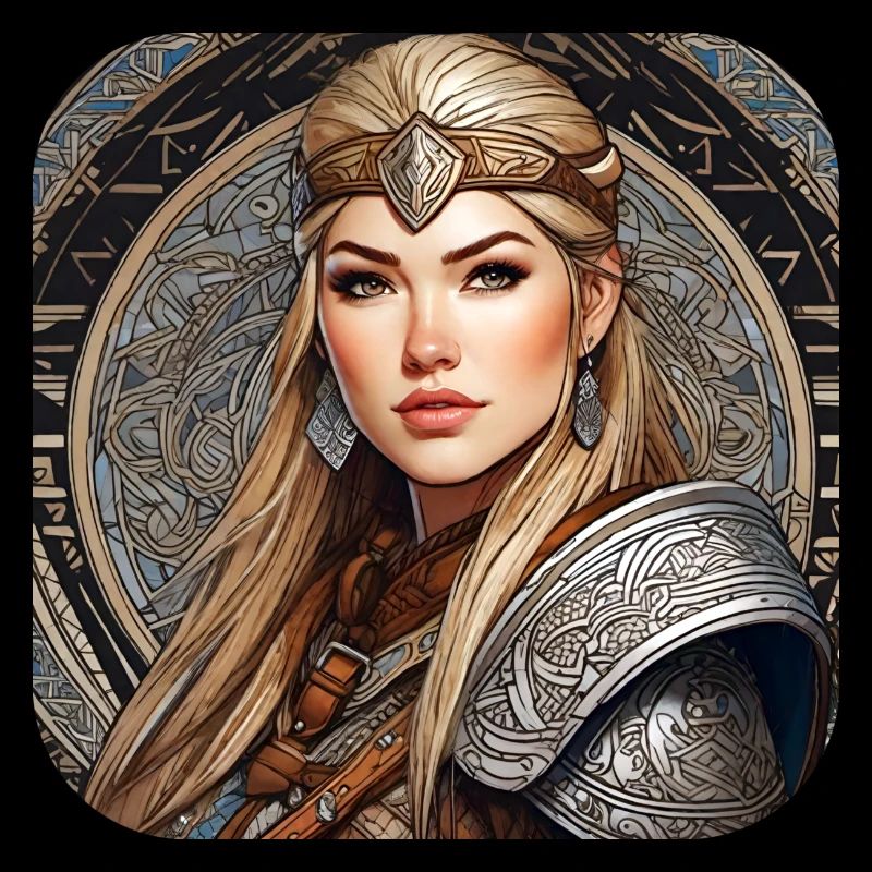 Proud Viking Germanin Shieldmaiden