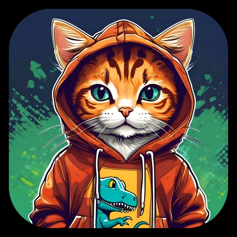 Cool Cat avec sweat à capuche