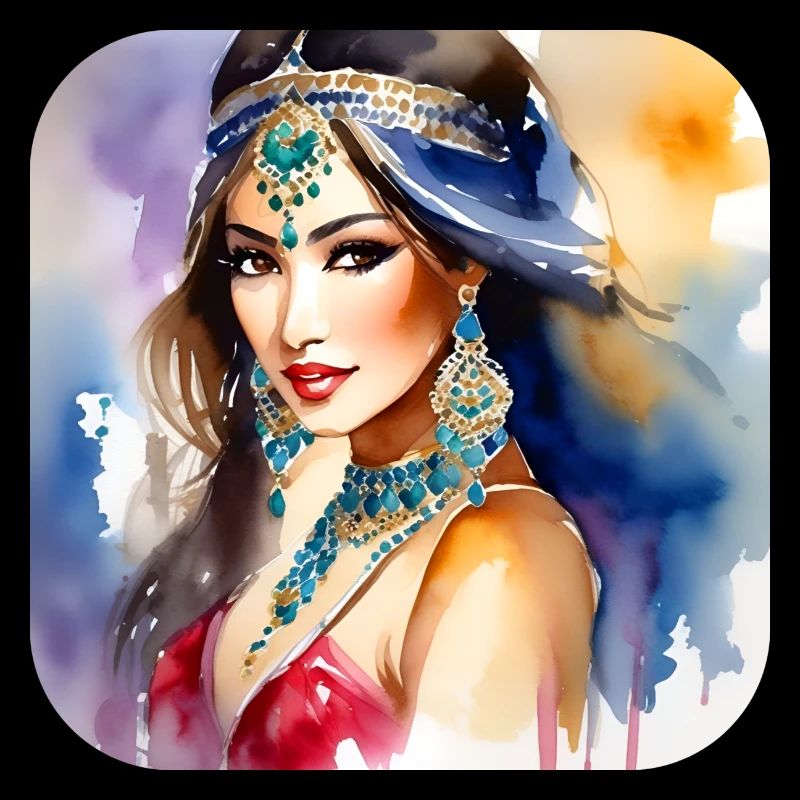 Danseuse orientale mystique