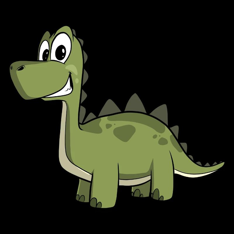 Mignon dinosaure de dessin animé