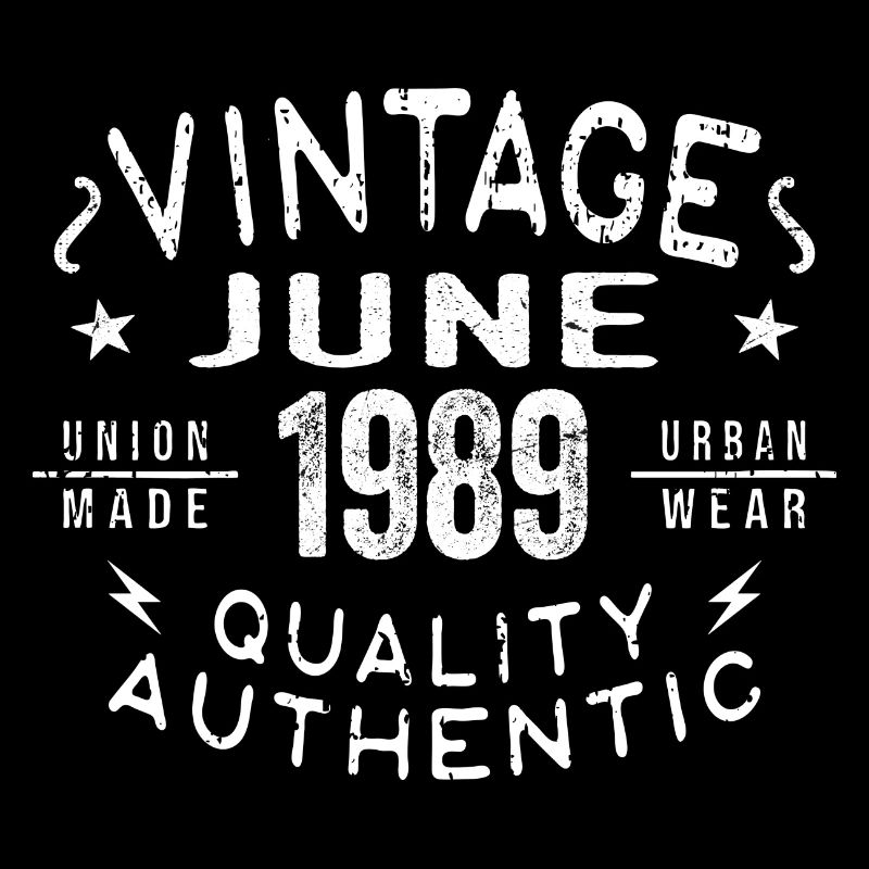 1989 Juni 1989 Jahrestag Juni 1989 Juni Geburtstag