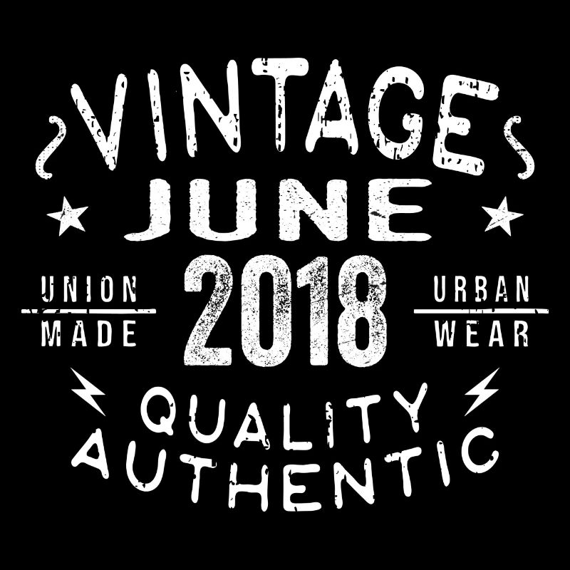 2018 Juni 2018 Jahrestag Juni 2018 Juni Geburtstag