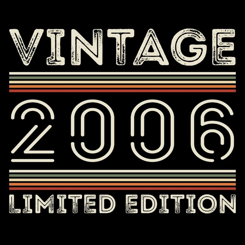 Vintage 2006 - Year 2006 Birthday Gift 2006