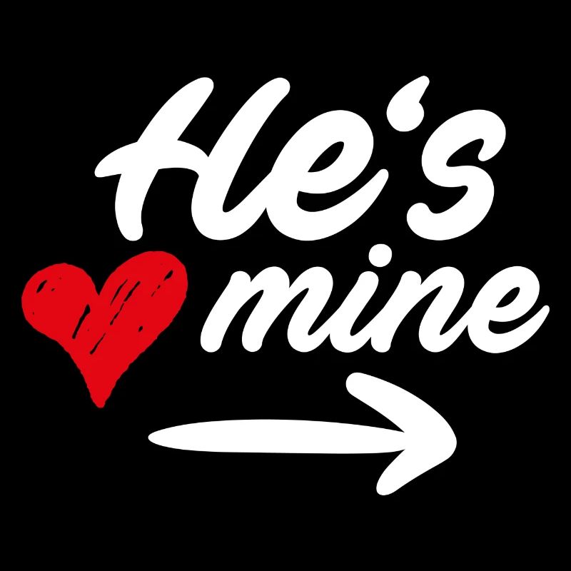 He's mine / he's mine - COUPLE DESIGN