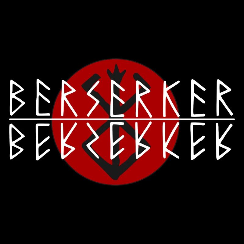 BERSERKER - Runensymbol - Wikinger - Nordisch
