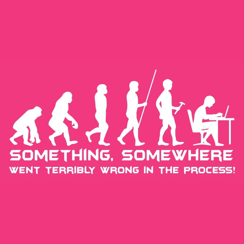 Evolution of Man Nerd Geek Computer Gift