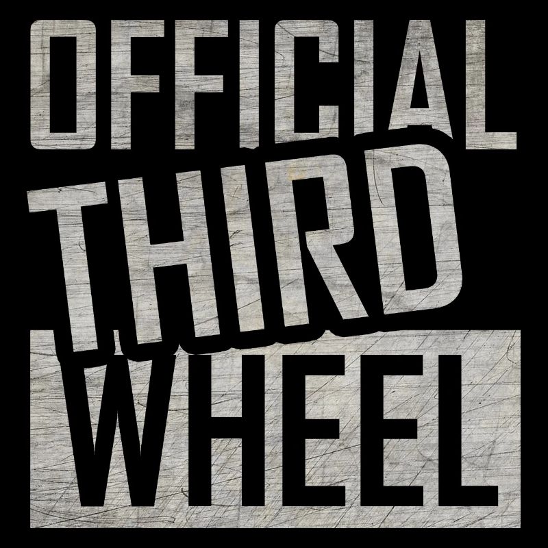 Third wheel on the car single gift