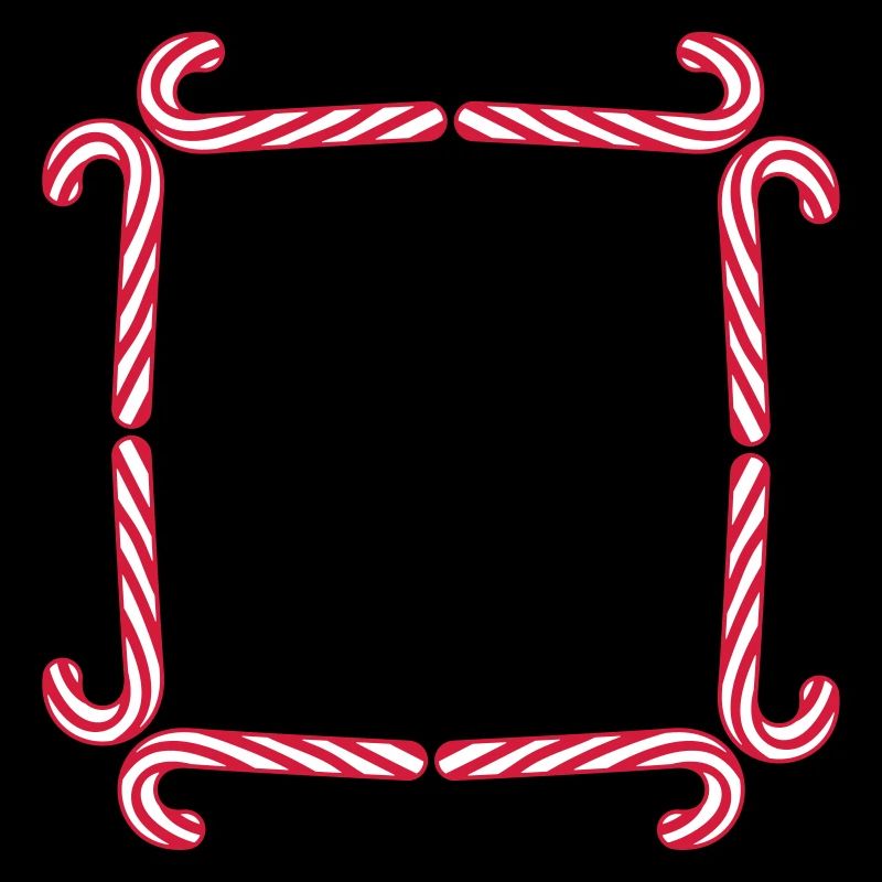 frame shield candy cane delicious candy sugar