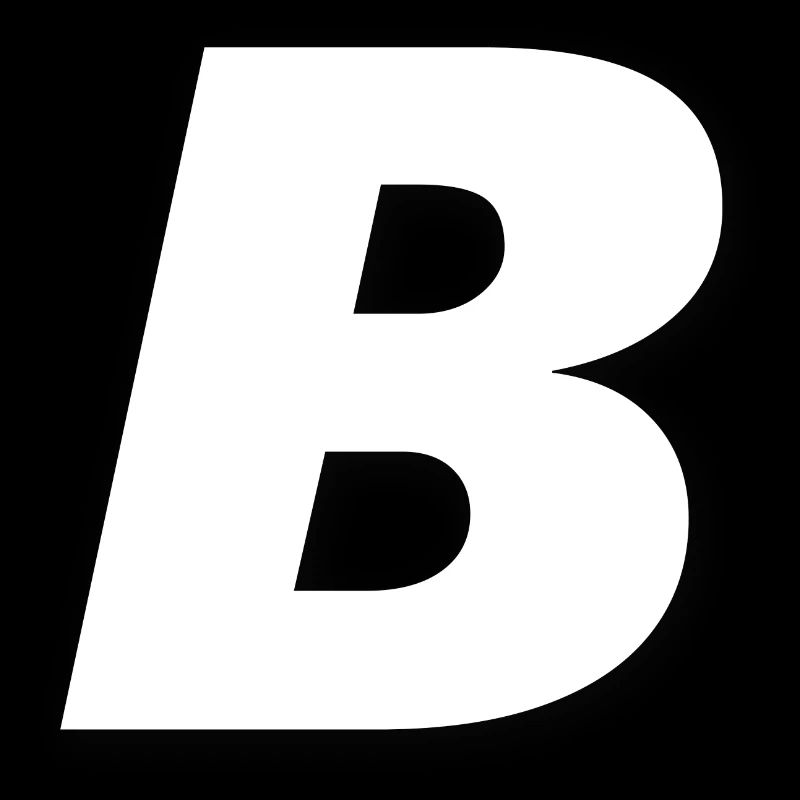 B