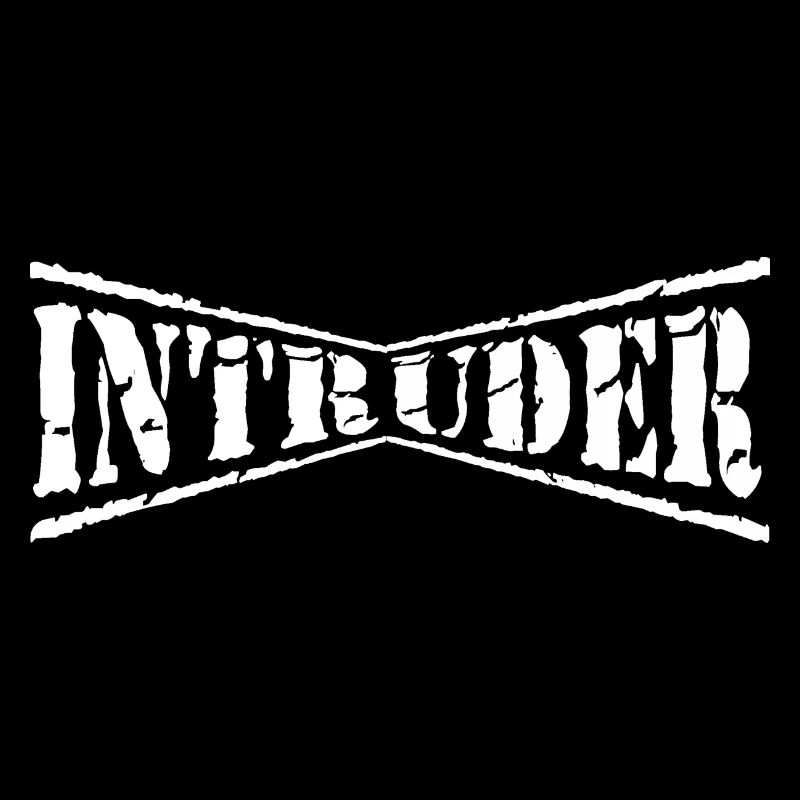 intrus hacker intrus clan sticker ordinateur