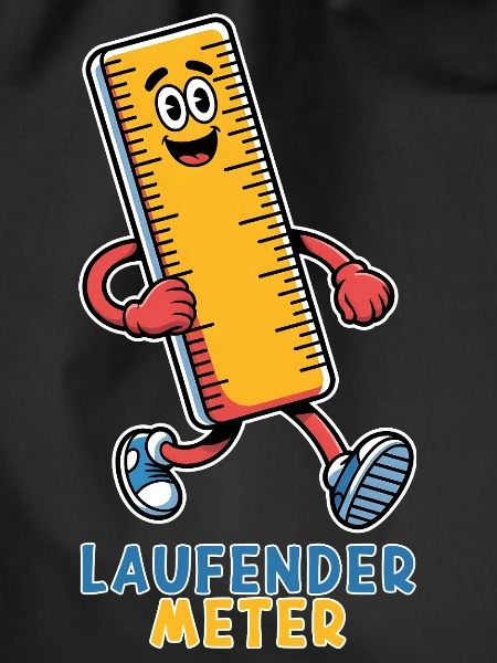 Laufender Meter klein lustig Zwerg Spitzname