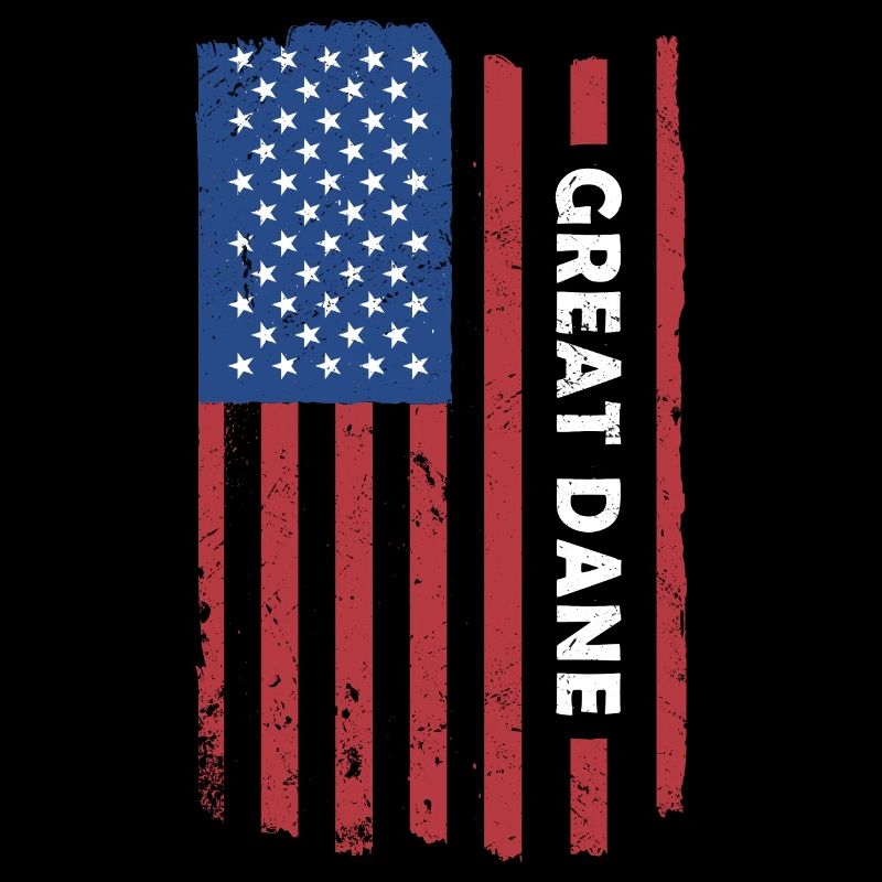 Drapeau des États-Unis de Dogue