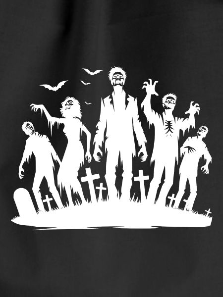 Creepy Graveyard Zombie Monster